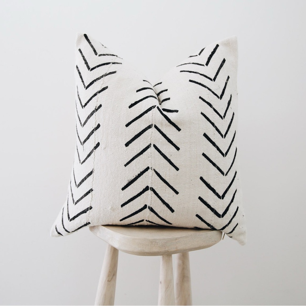 Chevron Boho Pillow Cover